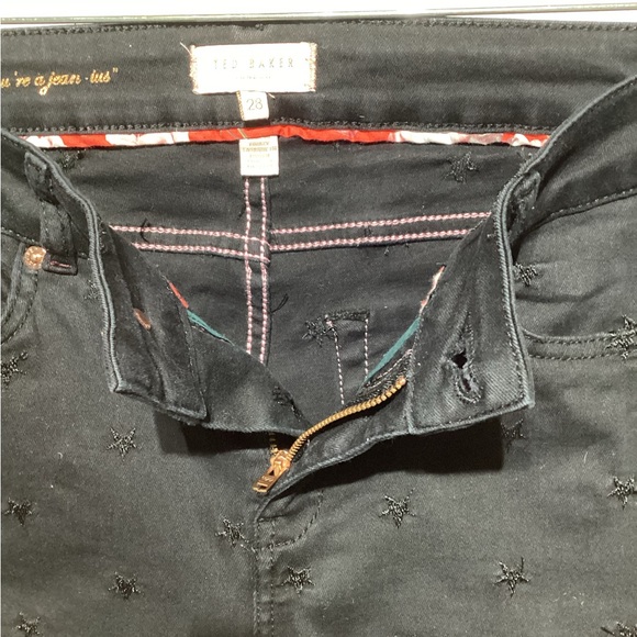 COPY - Ted BakerDahlene Embroidered Star Skinny size 28 - Picture 10 of 12